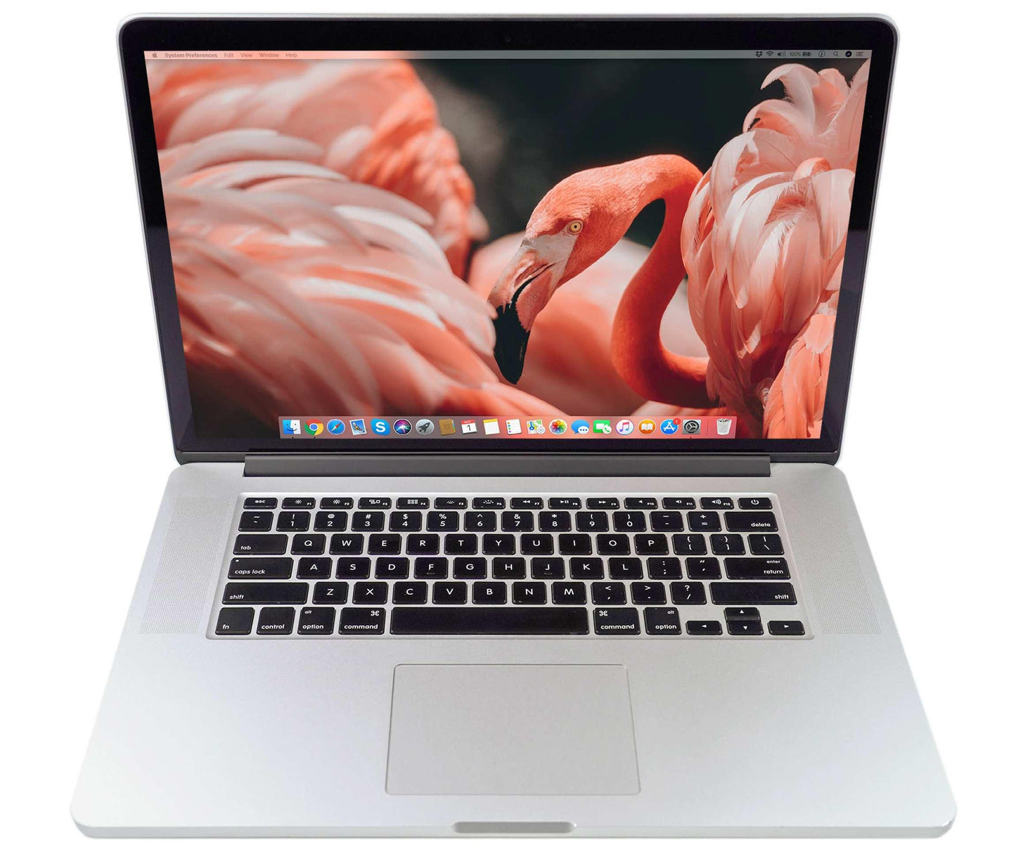 Apple MacBook Pro (15-inch Mid 2014) 2.5 GHz I7-4870HQ 16GB 512GB SSD (Silver)