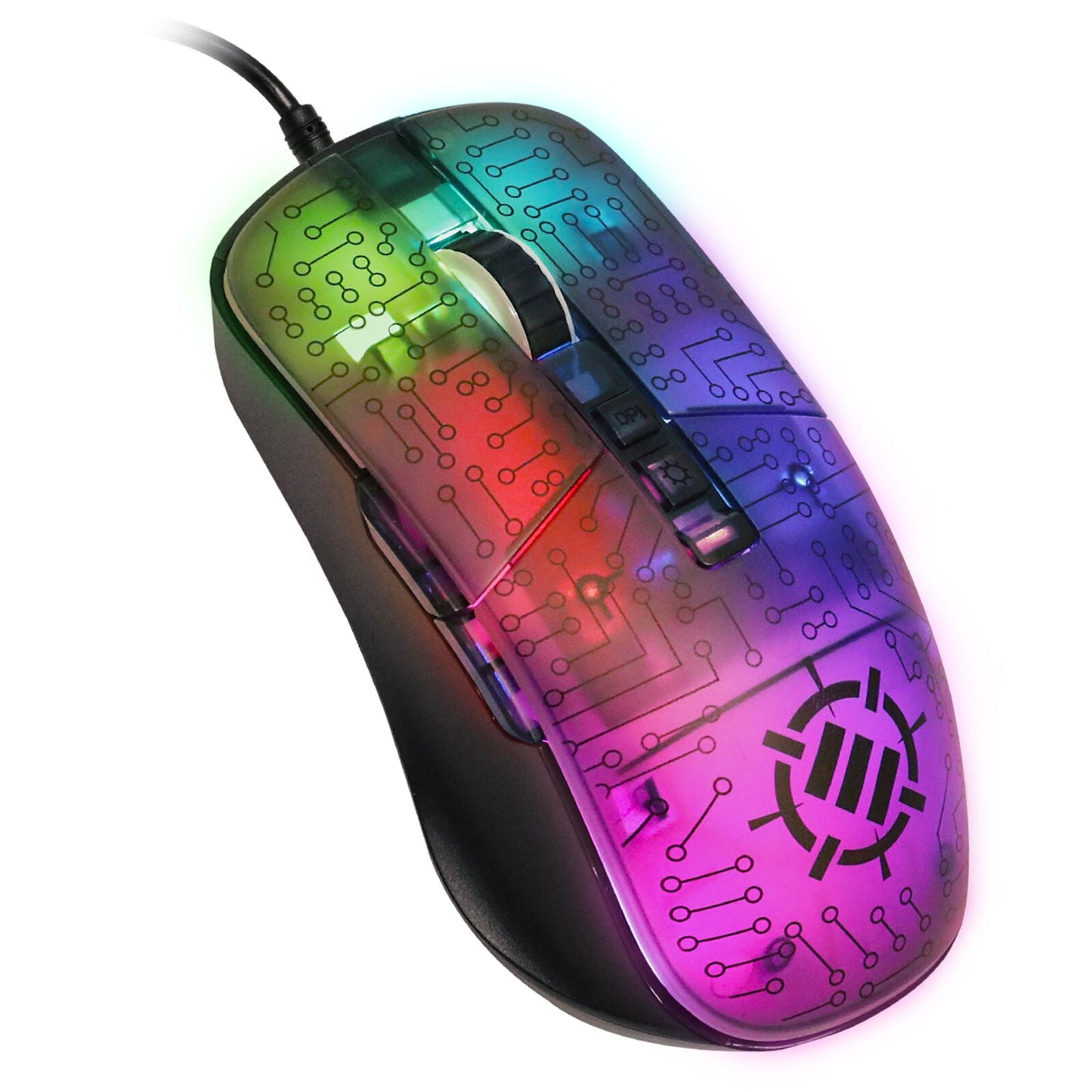 ENHANCE Voltaic 2 Gaming Mouse Multicolor Optical 7000 DPI