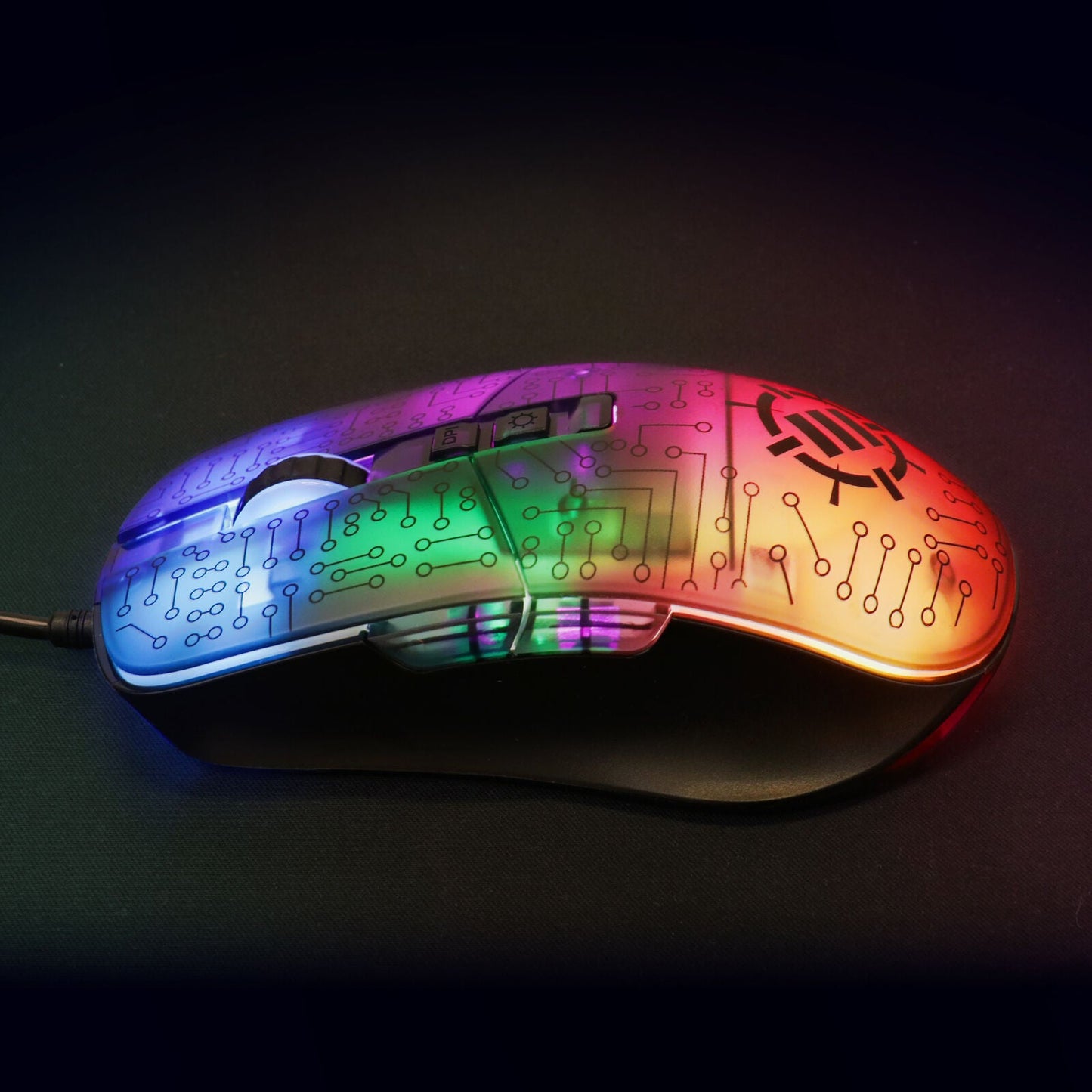 ENHANCE Voltaic 2 Gaming Mouse Multicolor Optical 7000 DPI