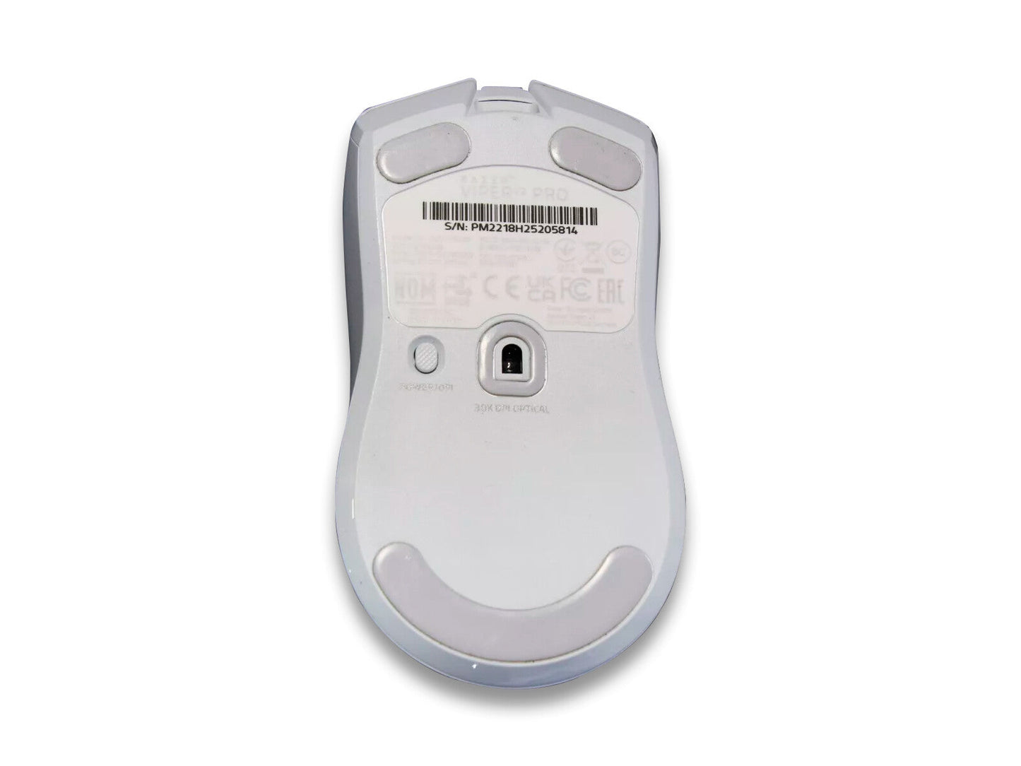 Razer Death Adder V3 Pro Gaming Mouse RZ01-04390200 โ Ultra-Lightweight โ White โ Used