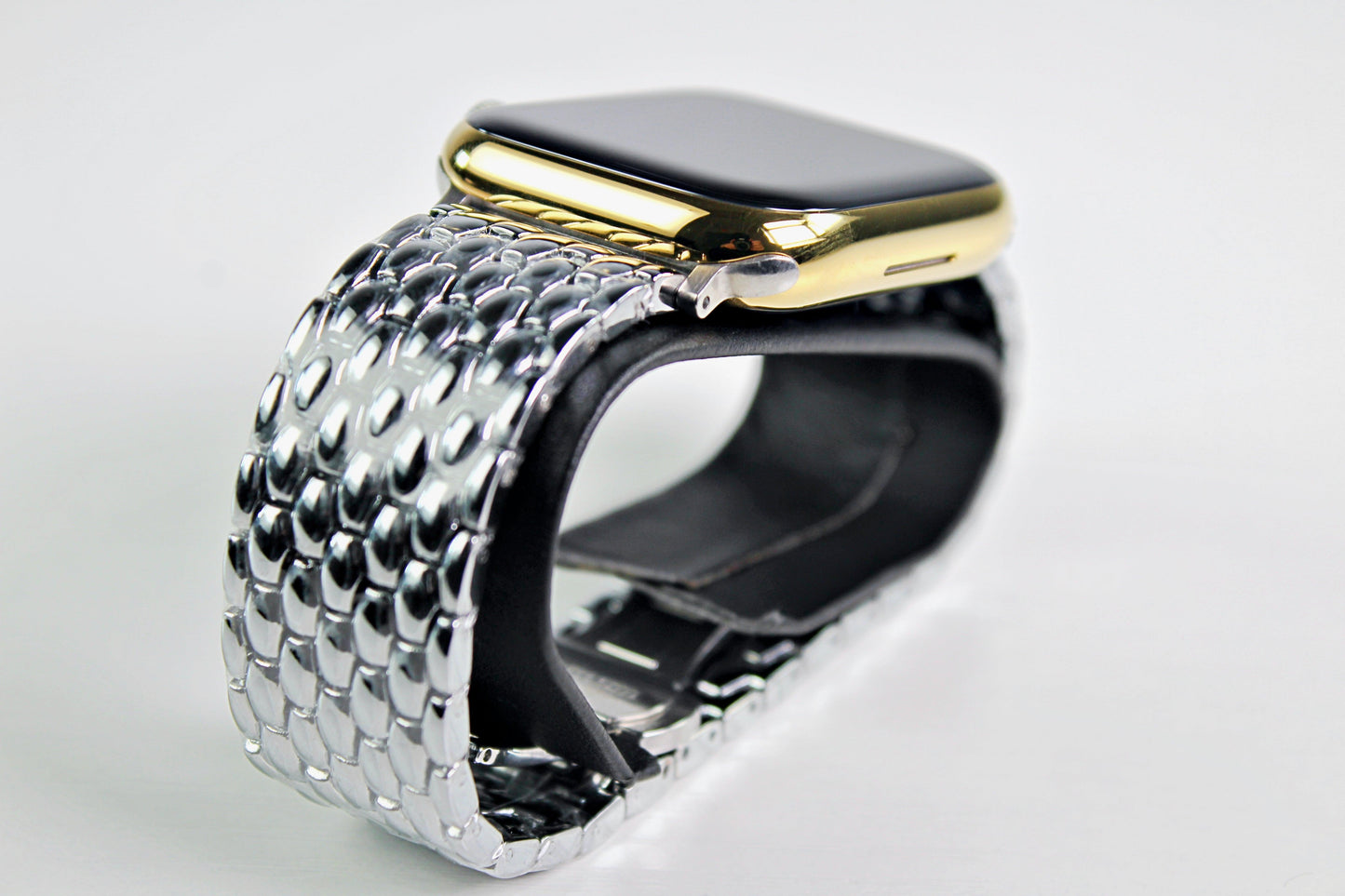 Apple Watch Series 8 (2022) GPS/Cellular A2774 - 45mm Stainless Steel - Custom 24K Gold Finish