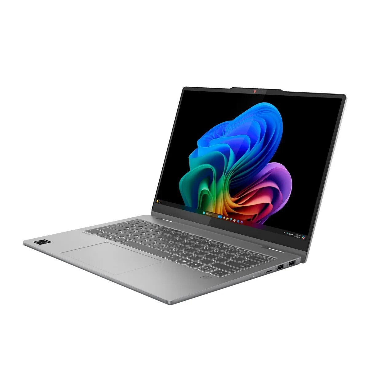 Lenovo IdeaPad 5 2‑in‑1 14Q8X9 – Snapdragon X Plus – 16 GB RAM / 1 TB SSD – 16" Touchscreen – Grey