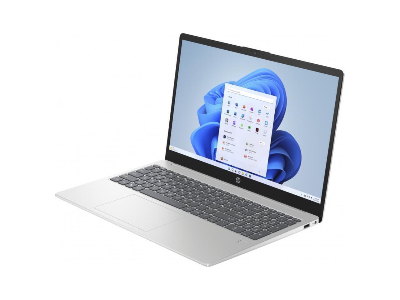 HP 15.6" 15‑FD0185NR i5‑1235U (12th Gen) Silver 16 GB/256 GB SSD