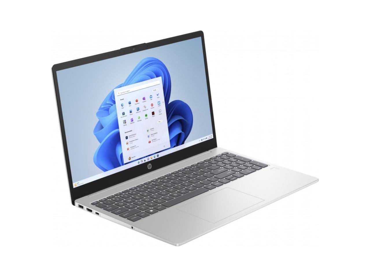 HP 15.6" 15‑FD0185NR i5‑1235U (12th Gen) Silver 16 GB/256 GB SSD