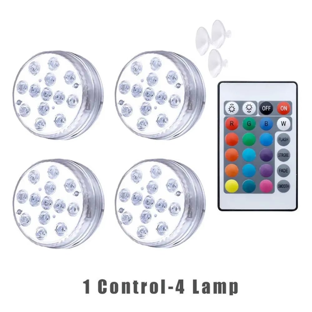 13 - LED Submersible Light – Light Up Water, Elevate the Mood - Mac's Got More