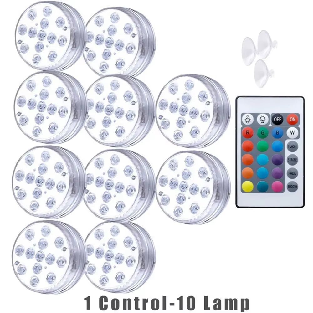 13 - LED Submersible Light – Light Up Water, Elevate the Mood - Mac's Got More