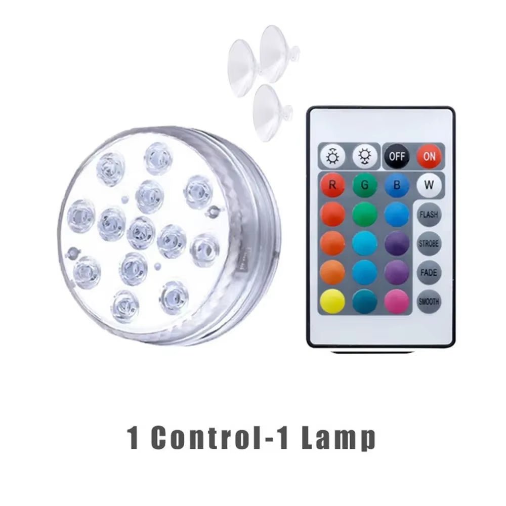 13 - LED Submersible Light – Light Up Water, Elevate the Mood - Mac's Got More