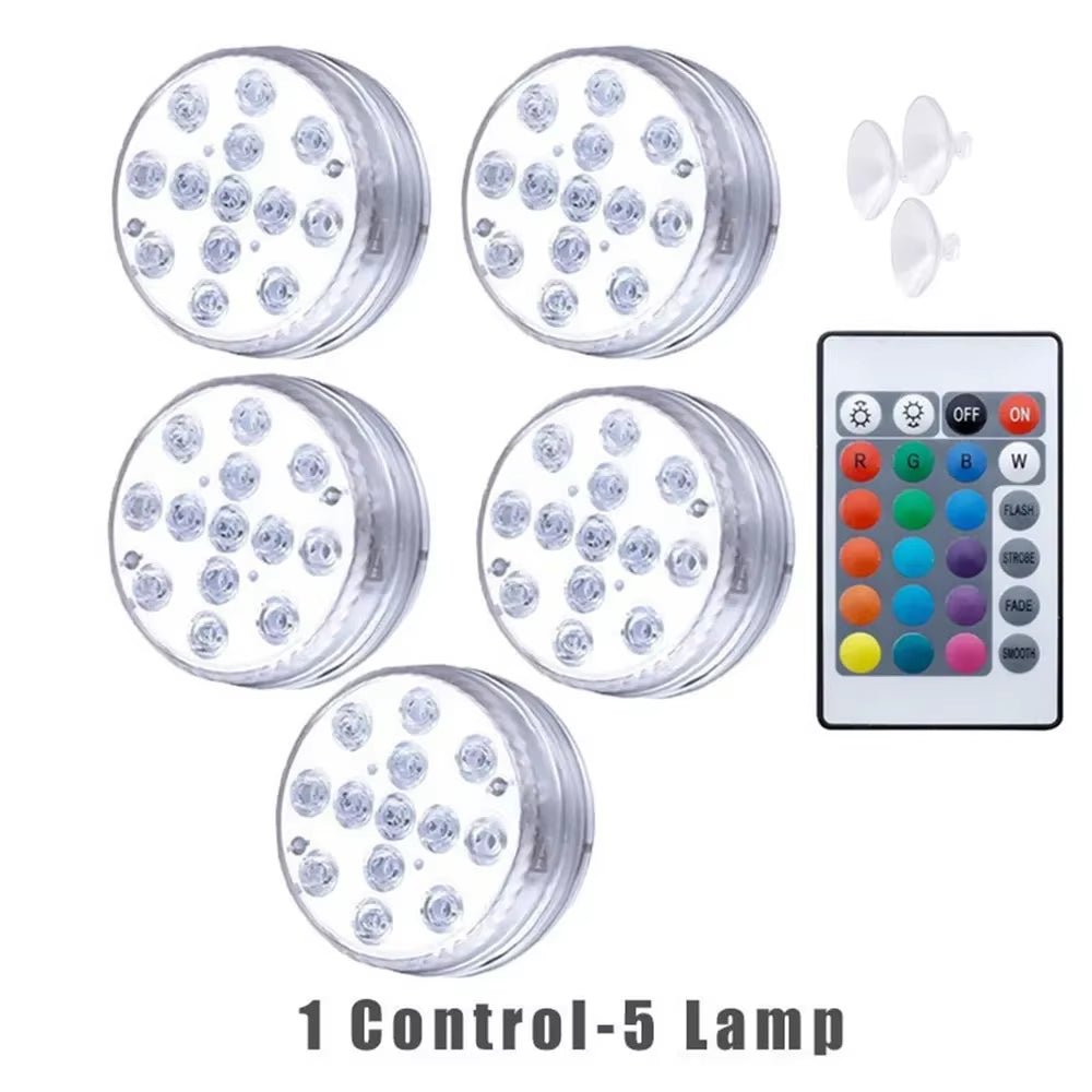 13 - LED Submersible Light – Light Up Water, Elevate the Mood - Mac's Got More