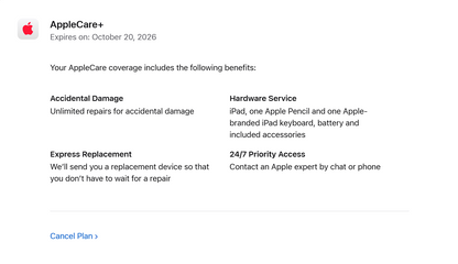 iPad Pro 13‑inch (2024) Nano‑Texture – M4 10‑Core CPU/GPU • Cellular 5G – 16GB RAM 1TB SSD • AppleCare+ 10/26