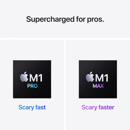 MacBook Pro (2021) 16-inch – Apple M1 Max 24-Core GPU – 64GB RAM 4TB SSD | 4 Cycles