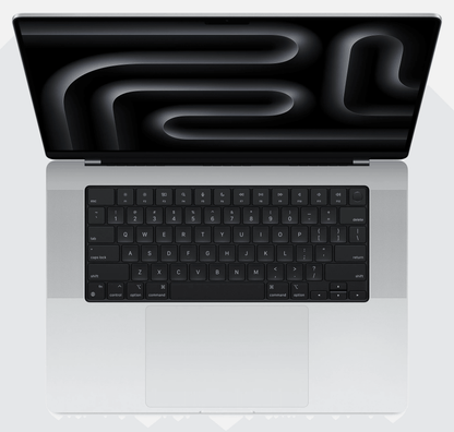 MacBook Pro (2023) 16-inch – Apple M3 Pro 12-Core CPU & 18-Core GPU – Silver
