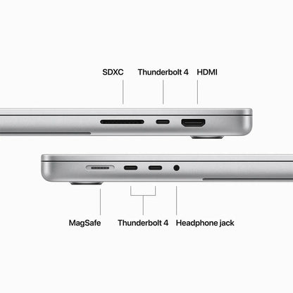 MacBook Pro (2023) 14-inch – Apple M3 Max 14-Core CPU & 30-Core GPU – Silver