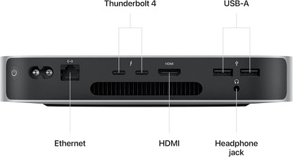2023 Apple Mac Mini M2 8-Core CPU 10-Core GPU 8GB RAM 512GB SSD | AppleCare+ 02/26