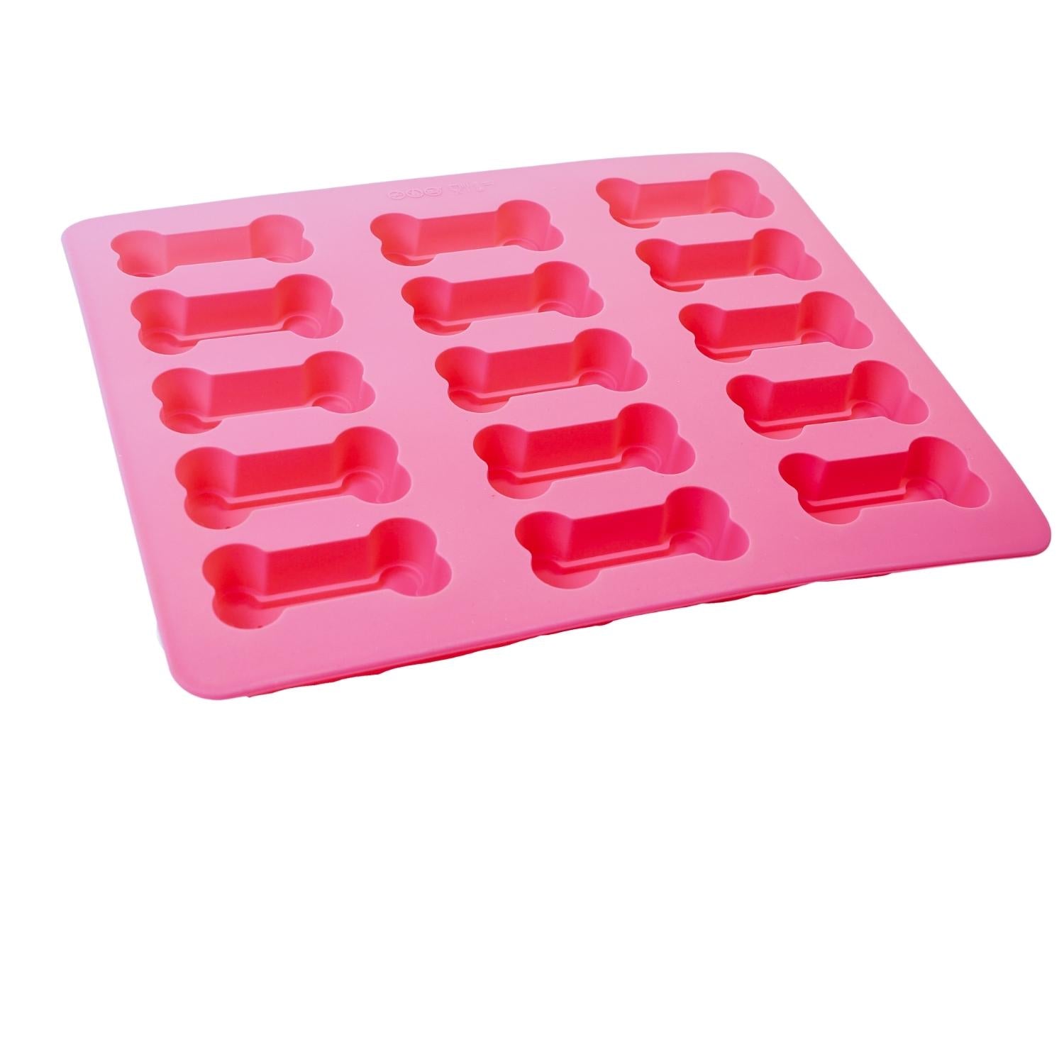 3 - in - 1 Dog Bone Silicone Treat Baking Tray for Healthy, Homemade Dog Treats and More - Mac's Got More