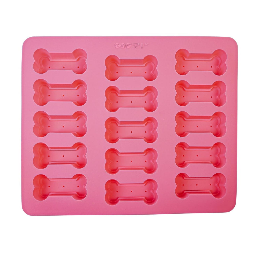 3 - in - 1 Dog Bone Silicone Treat Baking Tray for Healthy, Homemade Dog Treats and More - Mac's Got More