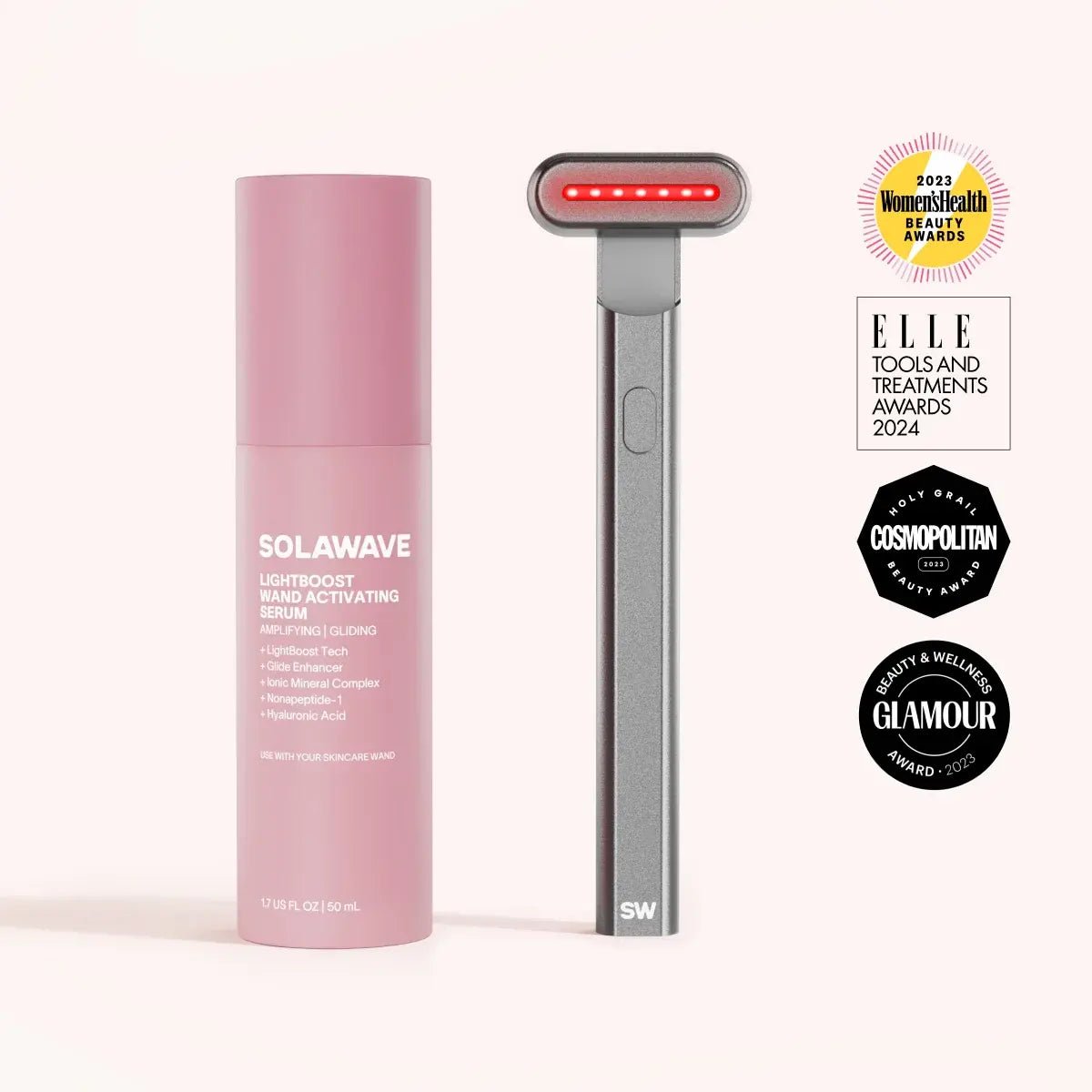 4 - in - 1 Red Light Therapy Wand & Activating Serum Kit - Mac's Got More