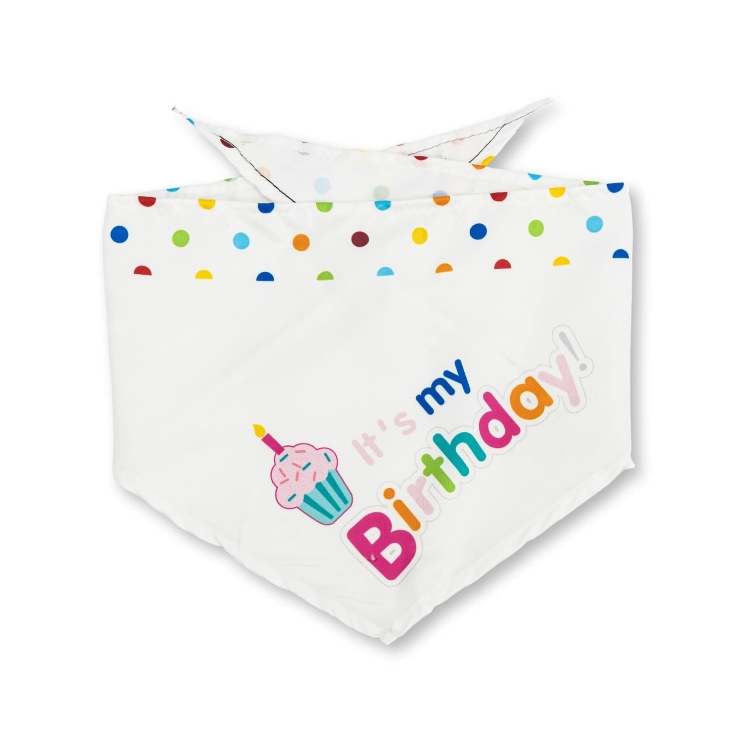 4 - Piece Dog Birthday Kit – Celebrate in Style with Bandana, Hat, Bow Tie & Plush Toy - Mac's Got More