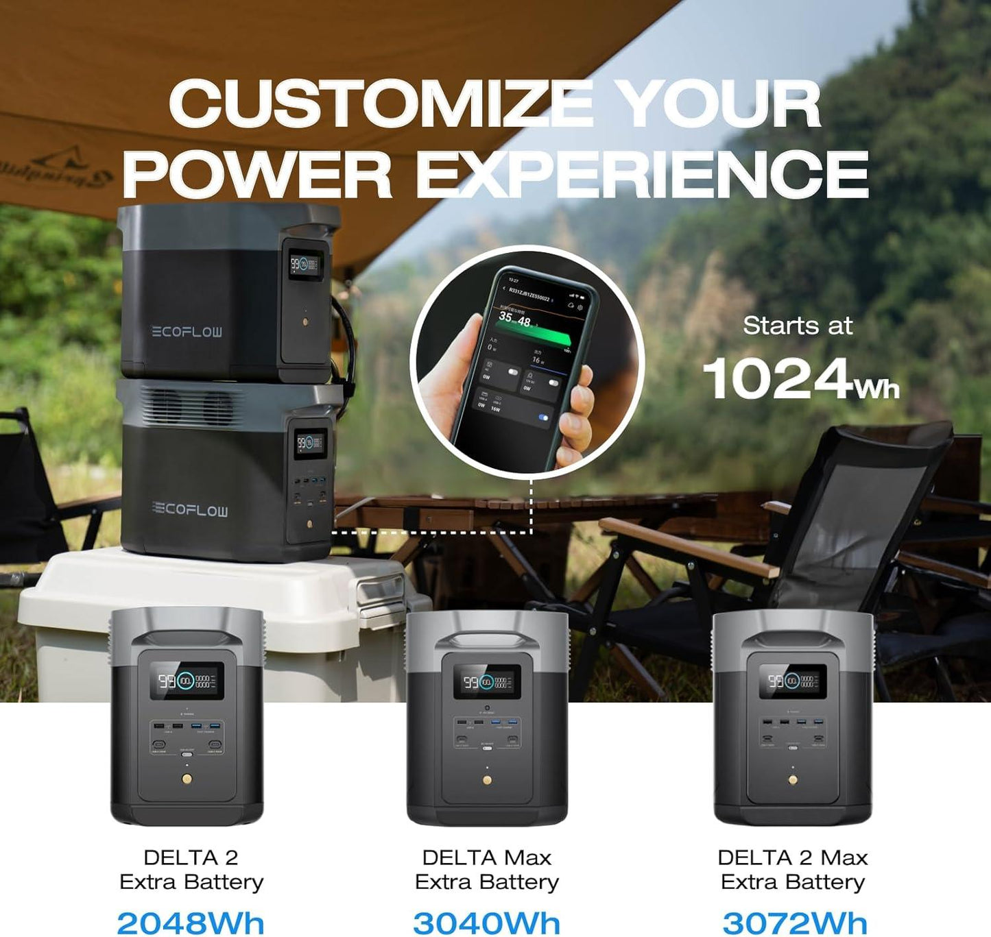 NEW EF ECOFLOW Portable Power Station Delta 2