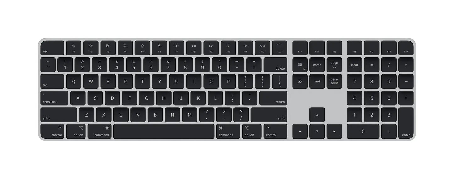 Apple A1843 MRMH2LL/A Wireless Magic Keyboard w/Numeric Keypad (Space Gray)