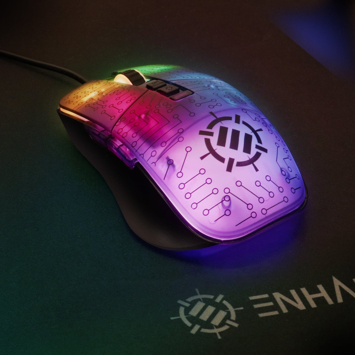 ENHANCE Voltaic 2  Gaming Mouse  Multicolor  Optical 7000 DPI
