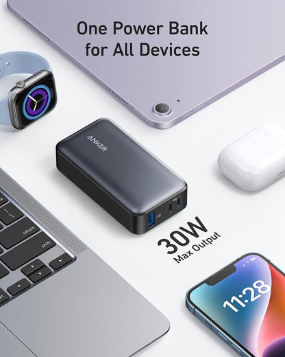 Anker 533 Power Bank High‑Speed PD 30 W 10 000 mAh