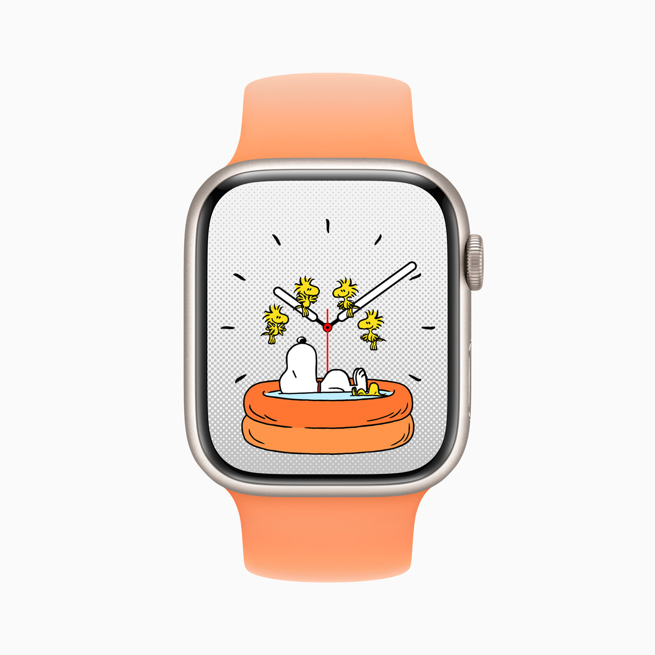 Apple Watch Series 9 (2023) – 41mm GPS Wi-Fi – Aluminum Case with Black Sport Band