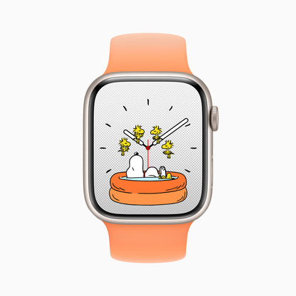 Apple Watch Series 9 (2023) – 41mm GPS Wi-Fi – Aluminum Case with Black Sport Band