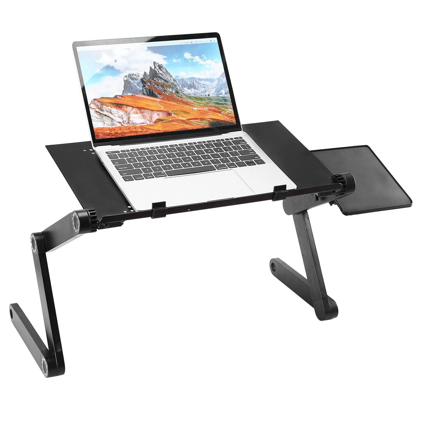 iMounTEK GPCT1656 360° Rotatable Portable Desk Stand with Mouse Board (Black)