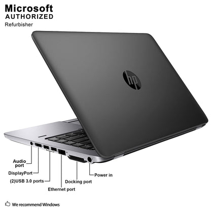 HP 14" EliteBook 840 G1 i5-4200U Laptop – Silver – 16GB/256GB SSD