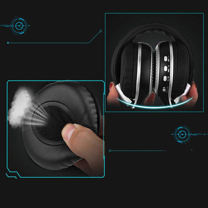 Zealot B19 Hi‑Fi Bass & LCD Display Ear-Cup (Over the Ear)
