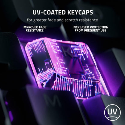 Razer Ornata V3 Gaming Keyboard – Mecha-Membrane – RGB – Black – Certified Refurbished