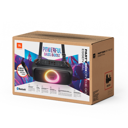JBL PartyBox On‑the‑Go Essential 100 W Pro Sound Wireless Party Speaker