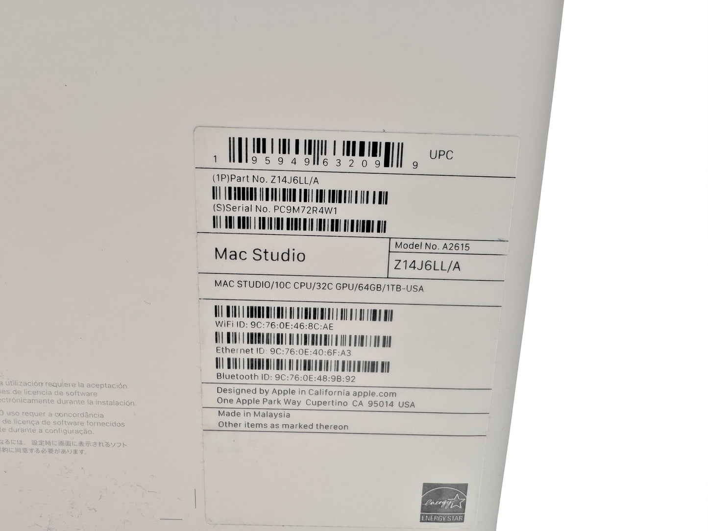 Mac Studio (2022) – Apple M1 Max 32-Core GPU – 64GB RAM 1TB SSD | Brand New Wholesale (100 Units)