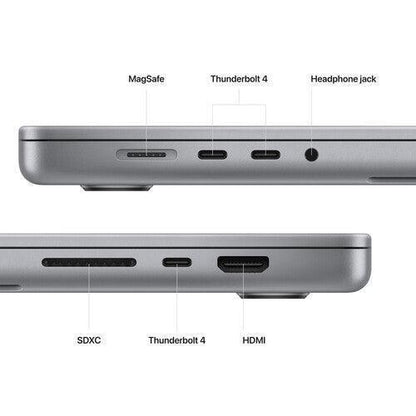 MacBook Pro (2021) 16-inch – Apple M1 Max 10-Core CPU & 32-Core GPU – Space Gray