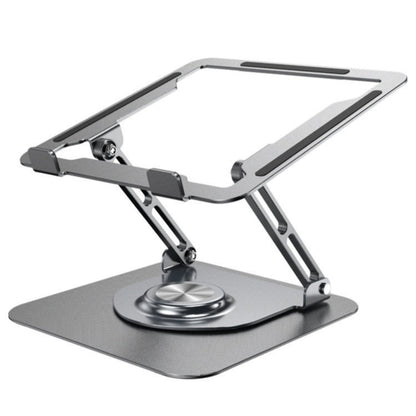 360° Rotating Metal Laptop Stand Riser Foldable & Adjustable