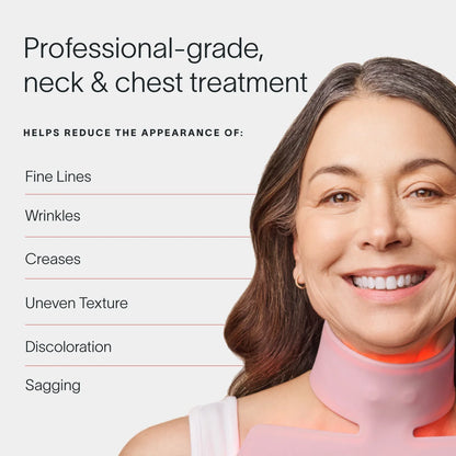 Neck & Chest LED Mask w/ LightBoost Cream Kit