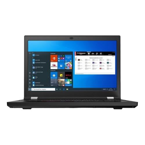 Lenovo 15.6 Inch ThinkPad P15 Gen 1 Intel Core i7 - 4K UHD Display 64GB / 1TB