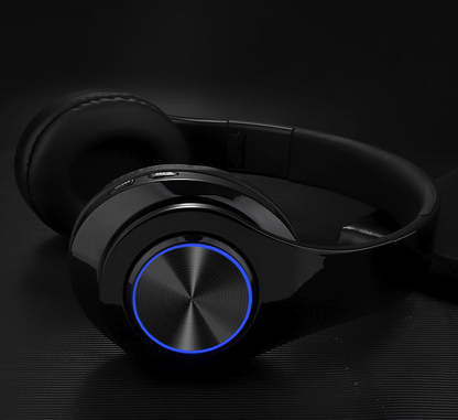 The Perfect Part Super Bass Bluetooth Headphones LED Light