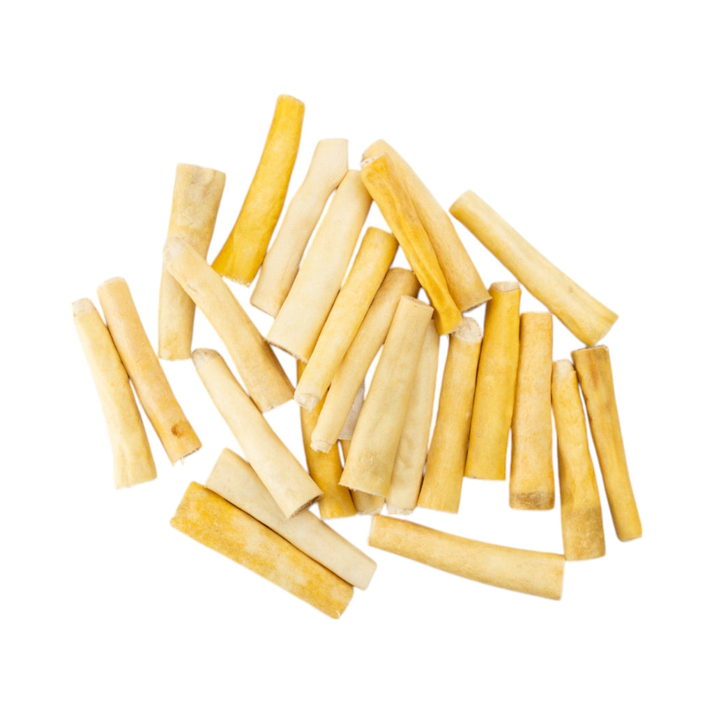 All - Natural Cow Tail Dog Treats – Premium Chews for Healthy Teeth & Gums – 5 to 7 Inches (25/case) - Mac's Got More