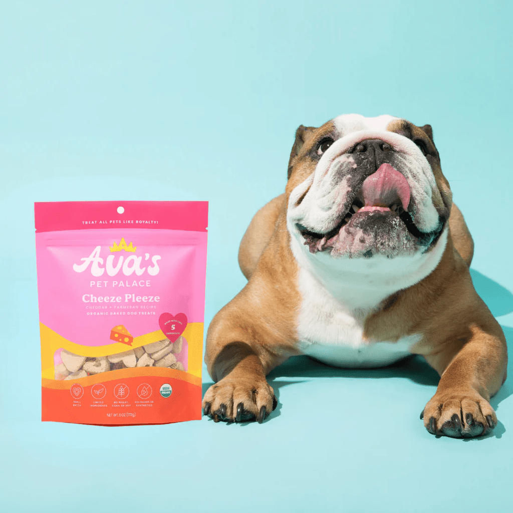 Ava's Pet Palace Organic Baked Dog Treats - Cheeze Pleeze (6 oz) / 2 - Pack - Mac's Got More