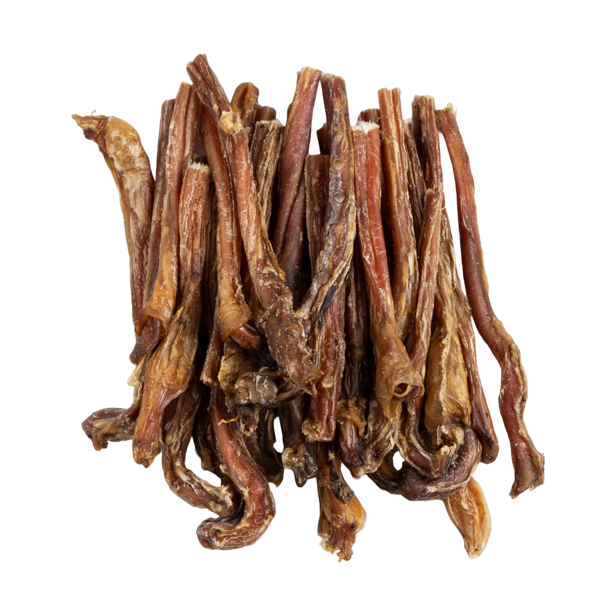 BAFFS NATURALS All - Natural Premium Lamb Pizzle Dog Chews – (8oz Bag) - Mac's Got More