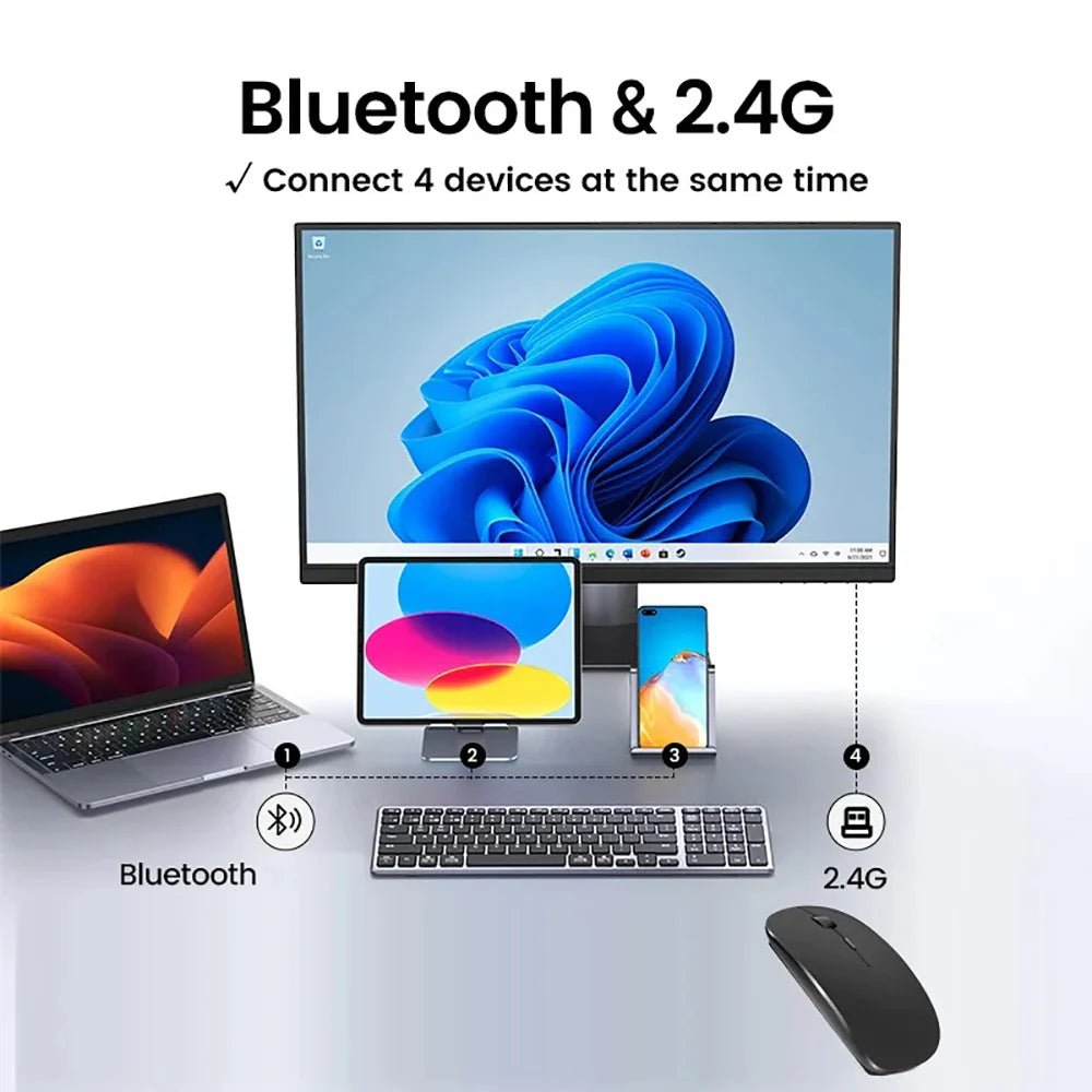 Bluetooth Wireless Keyboard - Mac's Got More