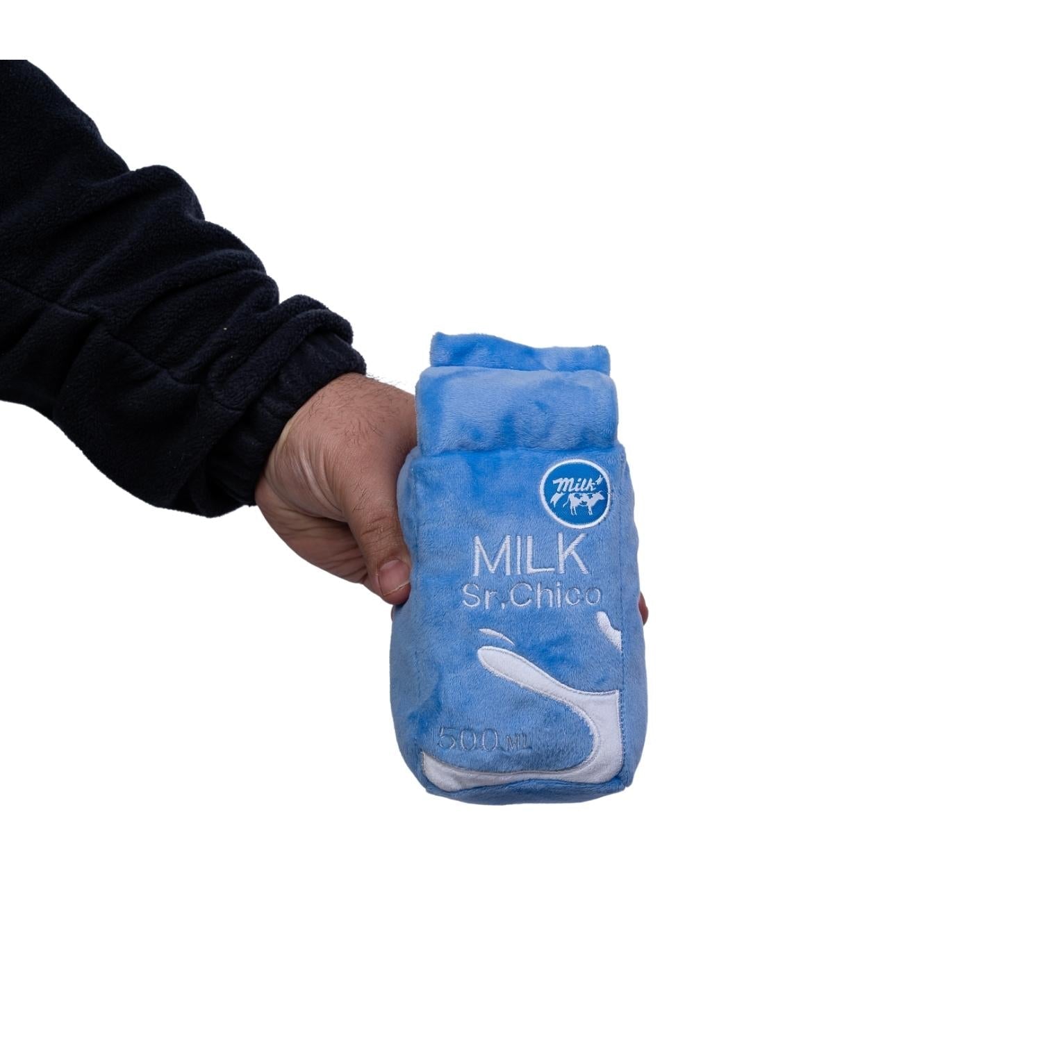 Cake Slice & Milk Midnight Snack Plush Dog Toy Gift Set – with Squeaker & Crinkle Paper - Mac's Got More