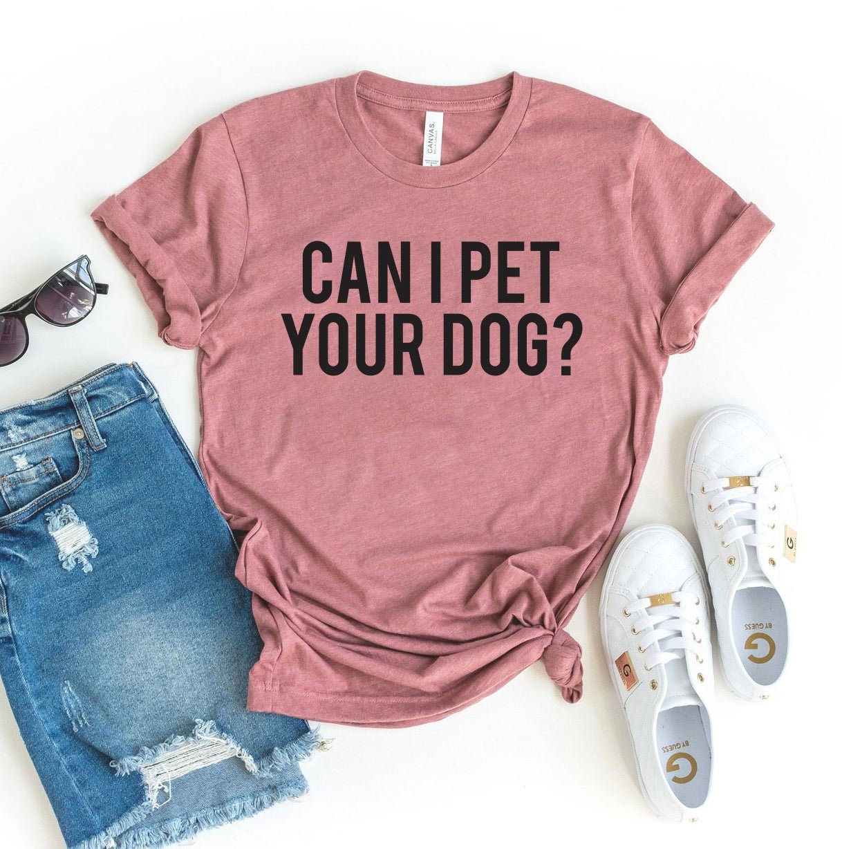 Can I Pet Your Dog T-shirt - Mac's Got More