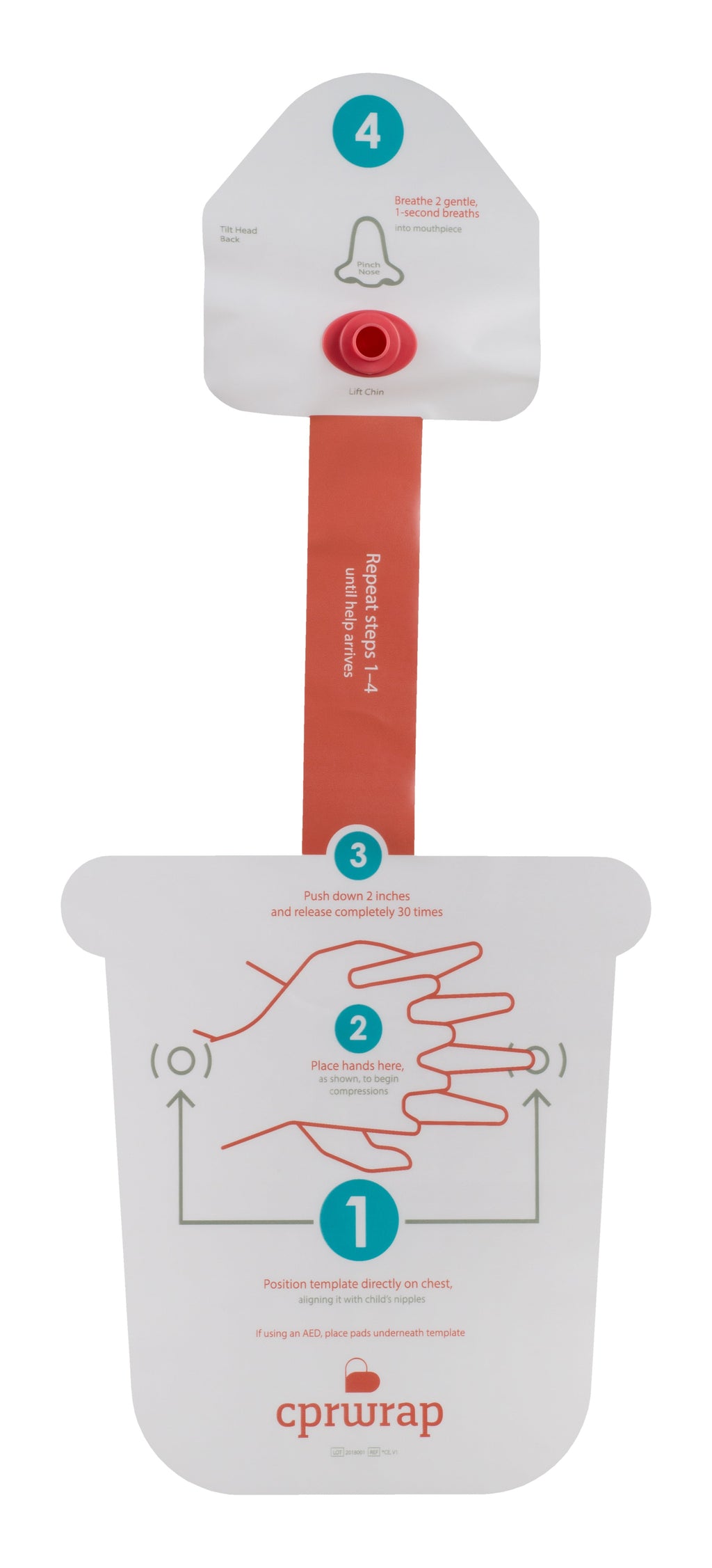 Child CPRWrap™ Aid, Ages 1 - 8 - Mac's Got More