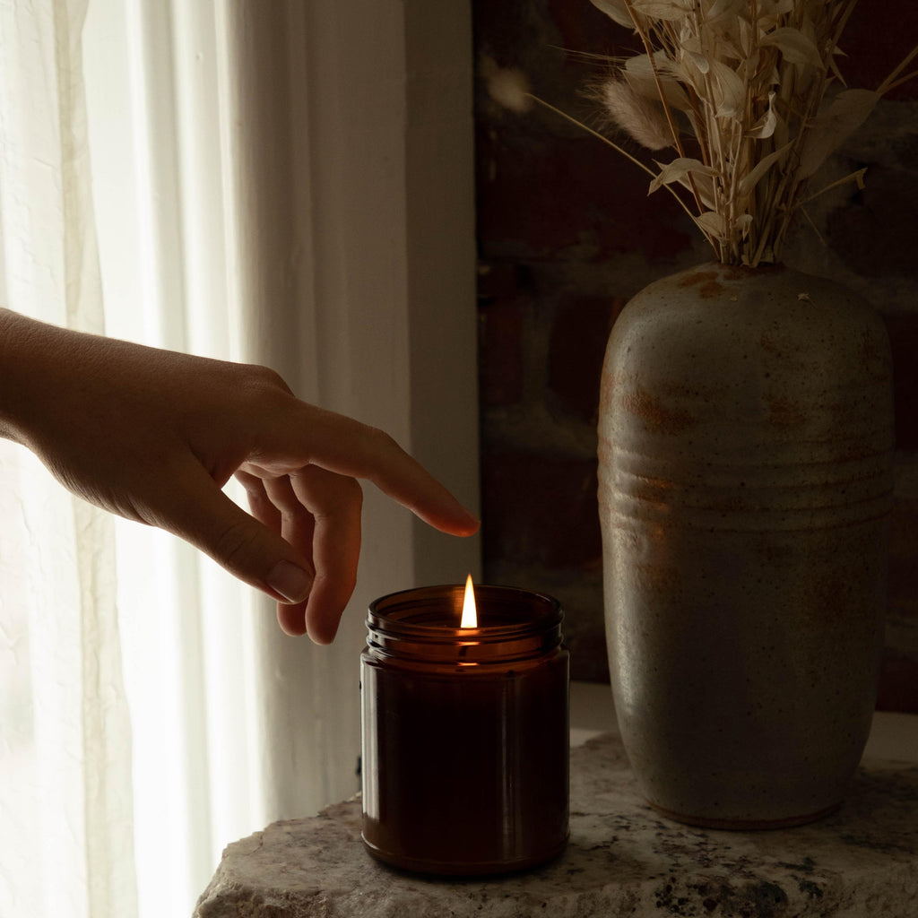 Coffee Bean + Cacao Candle - Mac's Got More