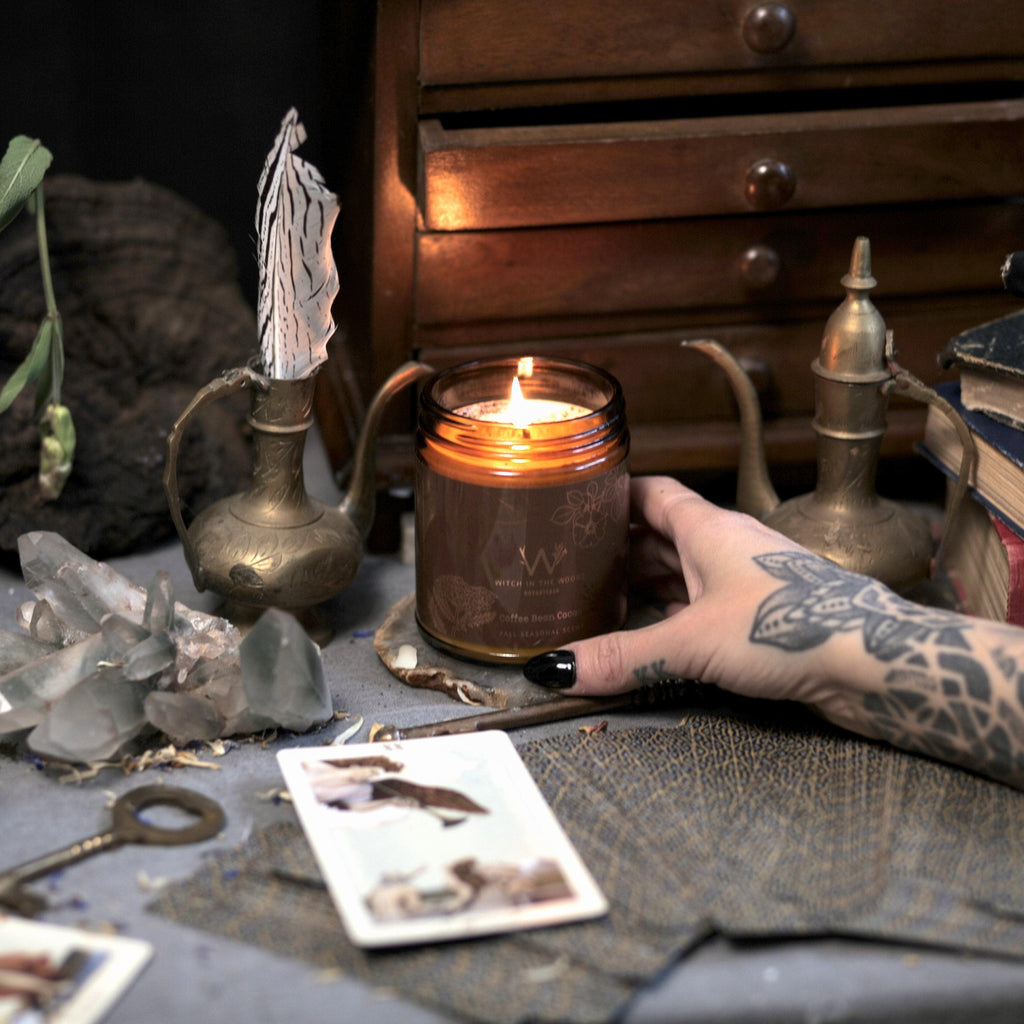 Coffee Bean + Cacao Candle - Mac's Got More