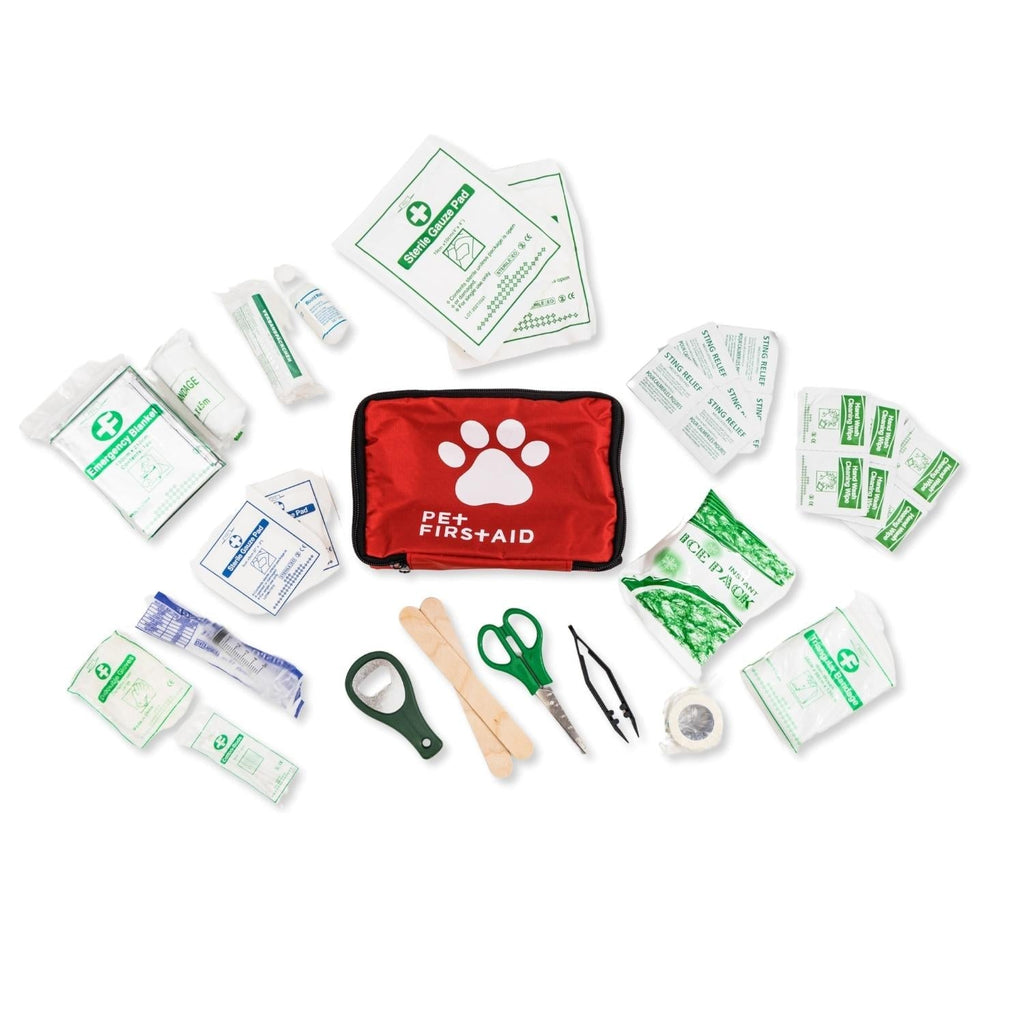 Comprehensive 40 - Piece Pet Travel First Aid Kit for Emergencies, Safety, & Adventure - Mac's Got More