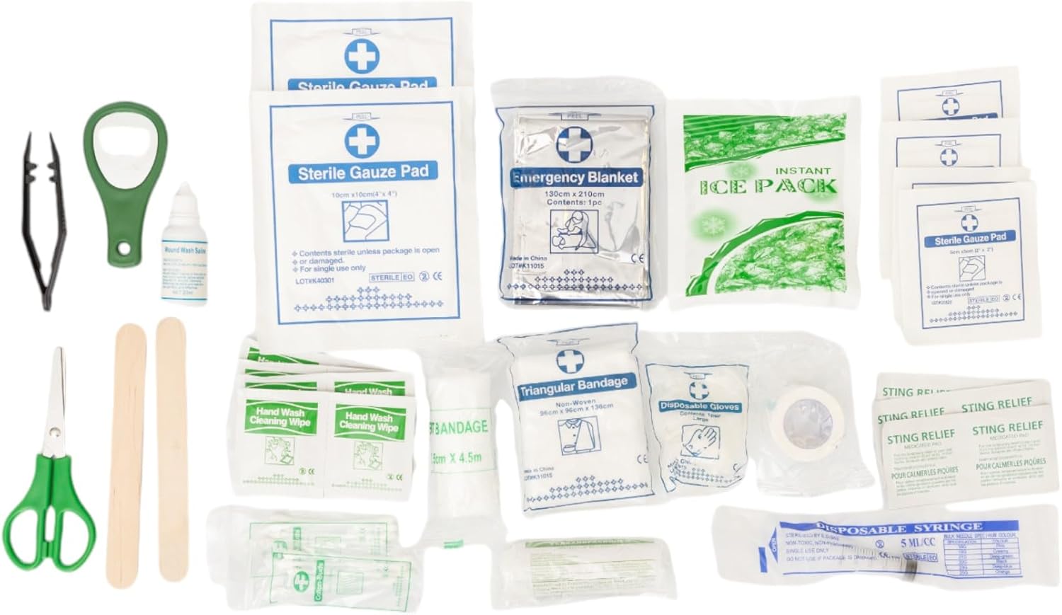 Country Living 50 - Piece Pet Travel First Aid Kit for Emergencies, Safety, Adventure & On - the - Go Pet Care - Mac's Got More