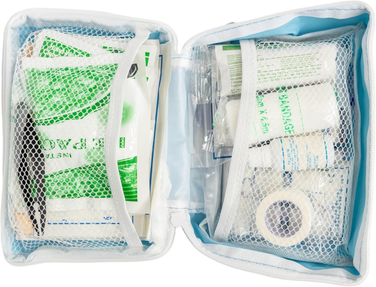Country Living 50 - Piece Pet Travel First Aid Kit for Emergencies, Safety, Adventure & On - the - Go Pet Care - Mac's Got More